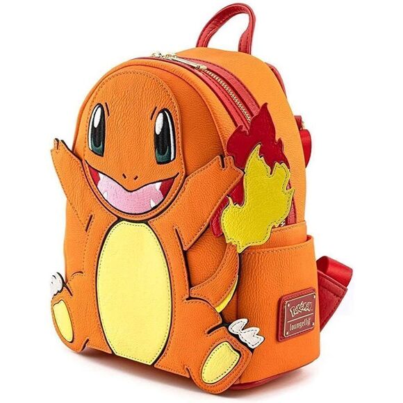 Loungefly Pokemon Charmander figural mini backpack RARE - Picture 2 of 5